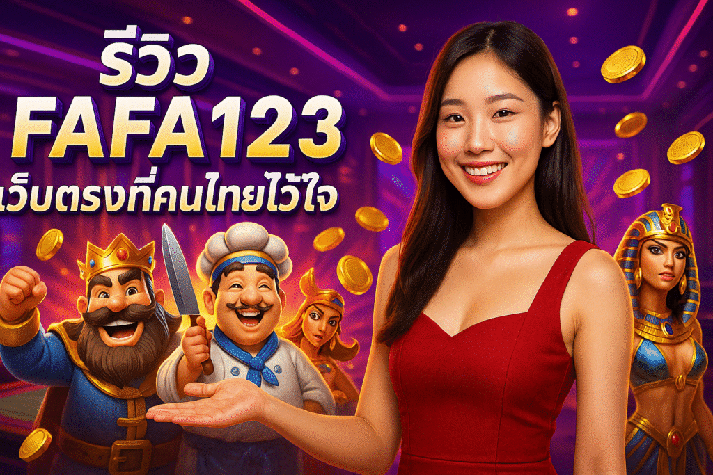 รีวิว FAFA123 เว็บตรงที่คนไทยไว้ใจ
