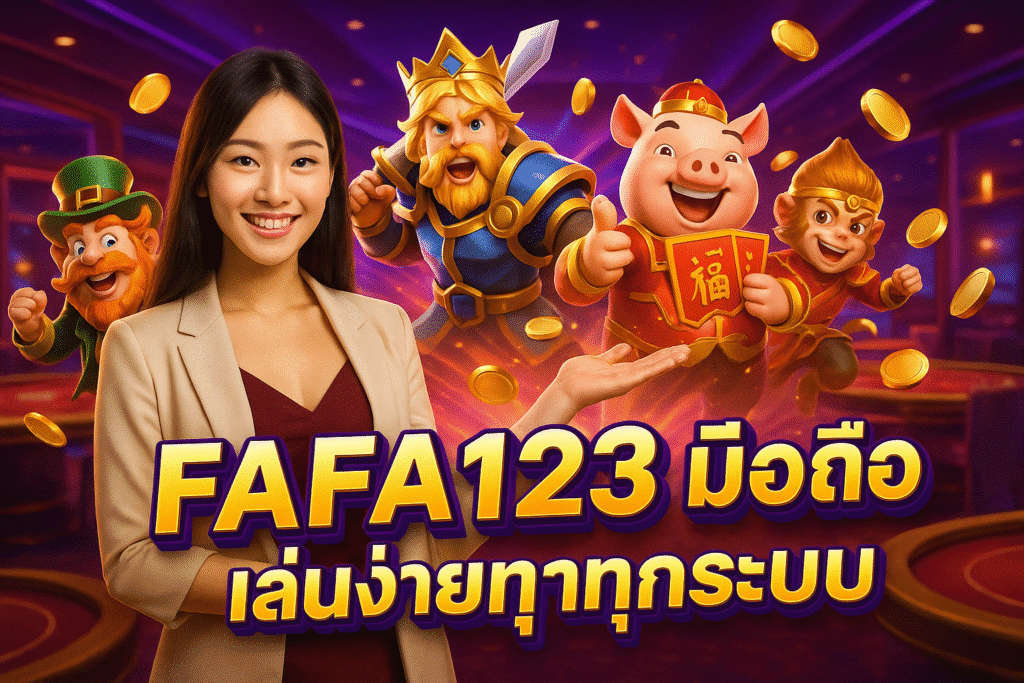FAFA123 มือถือ เล่นง่ายทุกระบบ