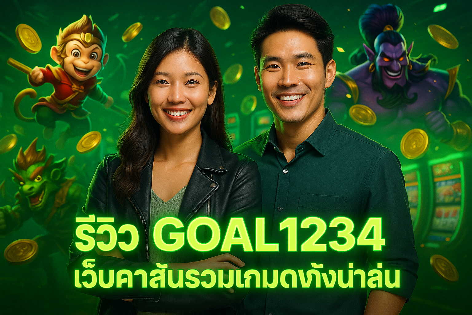 รีวิว GOAL1234 เว็บคาสิโนรวมเกมดังน่าเล่น
