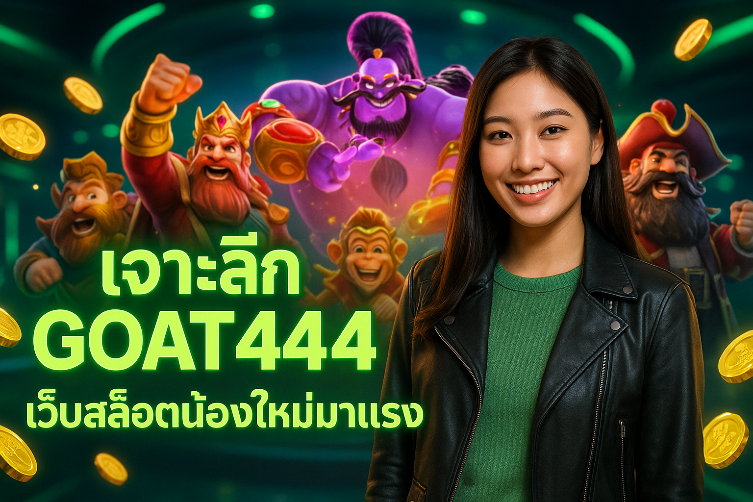 เจาะลึก GOAT444 เว็บสล็อตน้องใหม่มาแรง