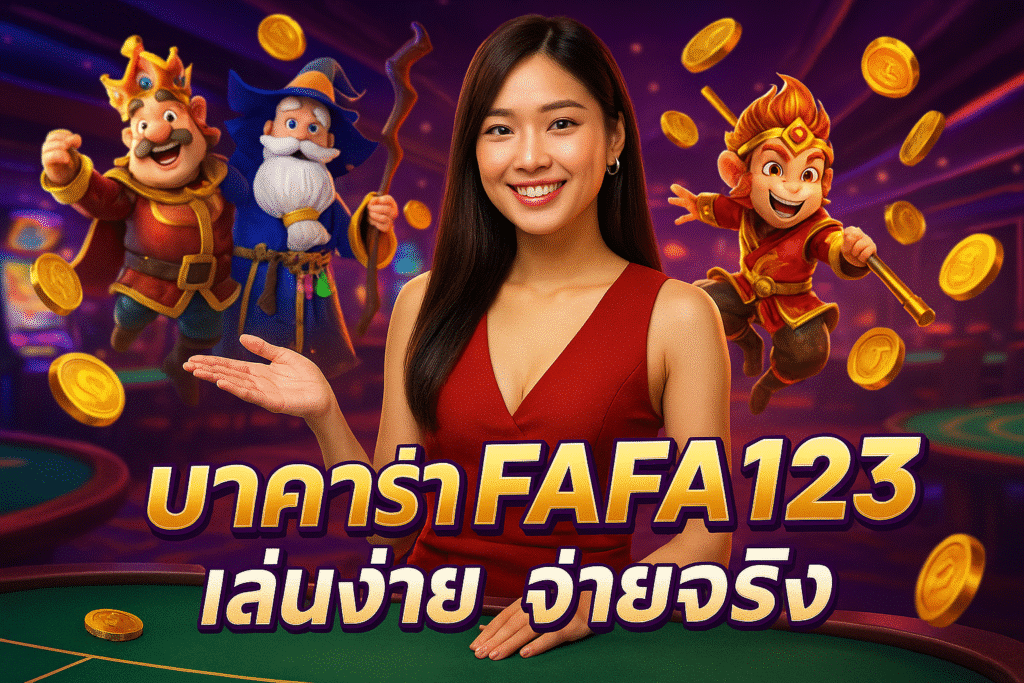 บาคาร่า FAFA123 เล่นง่าย จ่ายจริง